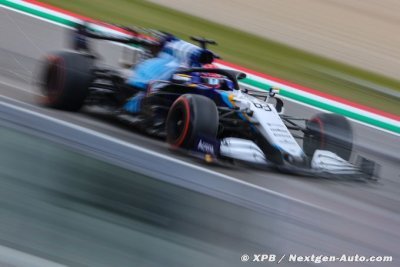 Deux Williams en Q2, Russell presque surpris de battre Latifi