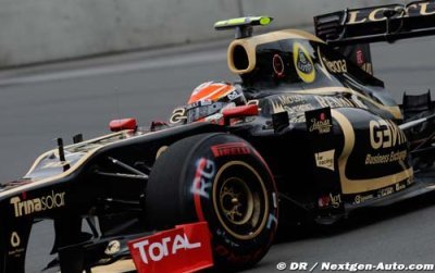 Grosjean espère une Lotus E21 rapide en 2013