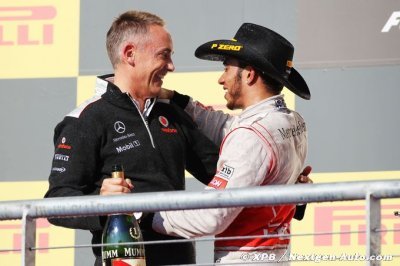 Hamilton espère que Whitmarsh lui a ‘pardonné’ d’avoir quitté McLaren F1 en 2012
