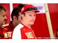 Raikkonen : Mes résultats ne sont pas à la hauteur des progrès de Ferrari