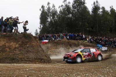 6e podium consécutif pour la Citroën C3 WRC grâce à Ogier
