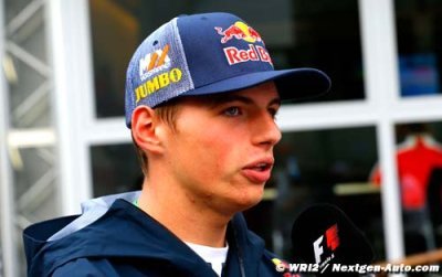 Verstappen déjà au volant d’une F1