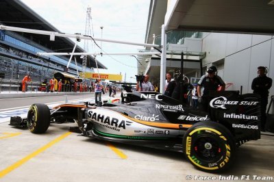 Force India a bien étudié le comportement des pneus