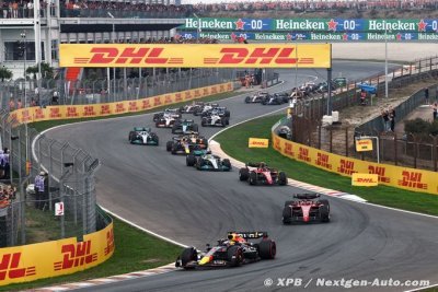 La F1 prolonge son contrat avec le GP des Pays-Bas jusqu’en 2025