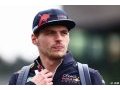 Verstappen s'oppose de nouveau au plafond salarial en F1