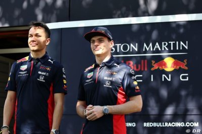 Red Bull a bien gardé contact avec Verstappen et Albon depuis Melbourne