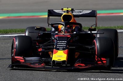 Pour son 1er jour, Albon a cherché à connecter son cerveau avec la RB15