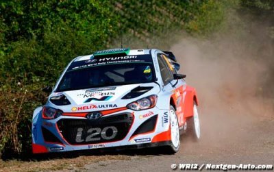 Strong start for four-car Hyundai squad on opening day in Germany