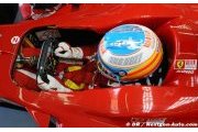 Cockpit test for Alonso