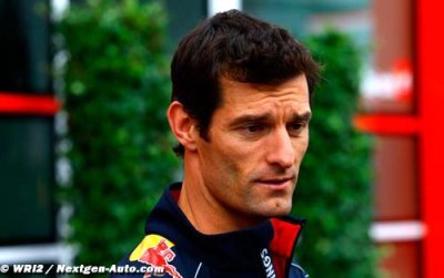 Webber salue le retour de la F1 en Autriche