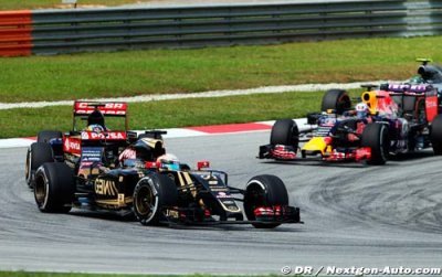 Lotus a découvert un problème sur la E23 de Grosjean