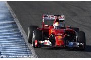 Essais de Jerez, jour 2 : Ferrari devant Sauber, la pluie s'invite