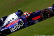 Hartley et Gasly n'ont pas la vie facile au Brésil