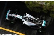 Monaco, L1 : Les Mercedes offrent un festival de meilleurs temps au public