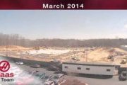 Video - Time-lapse video of Haas F1 Team facility being built