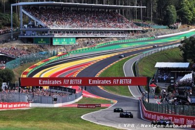 Le Grand Prix de Belgique de F1 prolongé au détriment de Kyalami