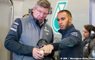 Hamilton a besoin de temps pour être à 100% chez Mercedes