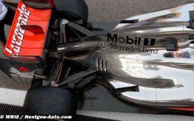 McLaren using adjustable rear brake duct?