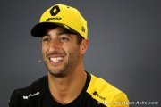 Ricciardo : Pas de regrets d'être chez Renault, car Red Bull est encore loin du titre