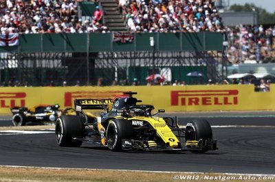 Renault F1 a été bien récompensée à Silverstone selon Abiteboul