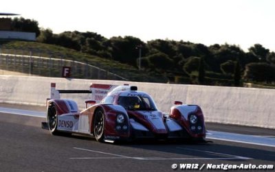 Premier test d’endurance pour la TOYOTA TS030
