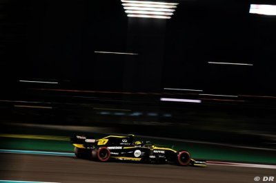 Belle progression de Renault F1 lors des qualifications à Yas Marina