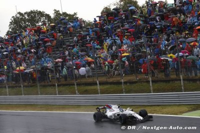La FW40 a aimé la pluie, et Lowe ne sait pas encore pourquoi