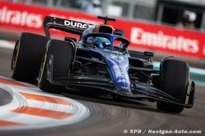 Albon frustré, Latifi encouragé après les qualifications à Miami