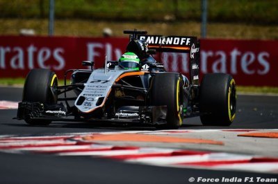 FP1 & FP2 - Hungarian GP report: Force India Mercedes