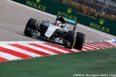 Réprimande pour Lewis Hamilton à Sotchi