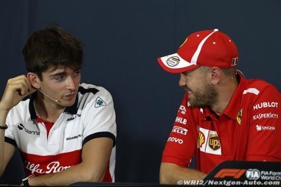 Vettel souhaite une relation avec Leclerc aussi positive que celle avec Räikkönen