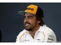 Alonso : Je veux devenir le meilleur de tous les temps