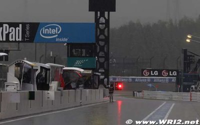 Gros travaux de resurfaçage et de drainage à Suzuka