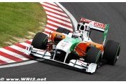 Aucune Force India à l'arrivée