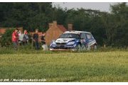 No less than 31 S2000 cars at the start of Geko Ypres Rally