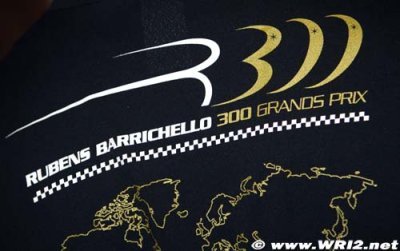 Barrichello not celebrating 300th race again