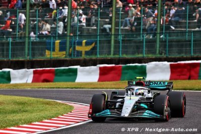 Malmenés par Alpine, les pilotes Mercedes F1 déplorent la traînée de la W13