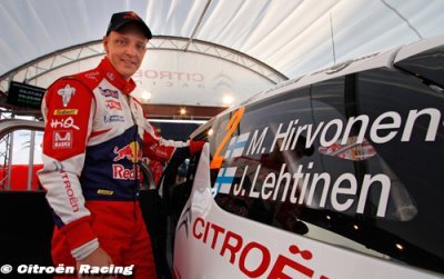 Hirvonen prêt à être le leader chez Citroën en 2013