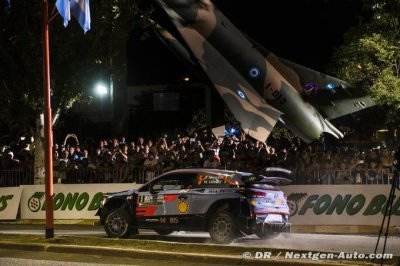 Argentine, ES1&nbsp;: Thierry Neuville prend la tête