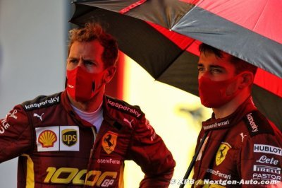 Leclerc révèle avoir été intimidé par Vettel à son arrivée chez Ferrari