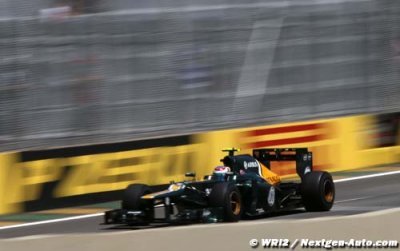 Caterham de justesse dans le top 10 du championnat