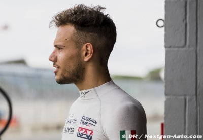 Ghiotto sera dans la Williams aux essais privés de Hongrie