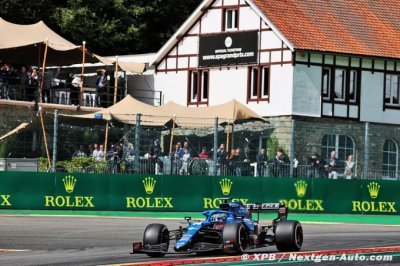 Alpine F1 démarre fort avec Alonso et Ocon à Spa-Francorchamps