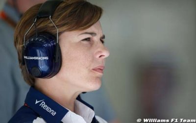 Williams se sent parfois comme une ’petite fille’ en F1