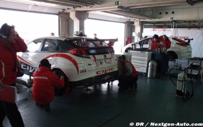 Honda débute ses tests au Motorland Aragon