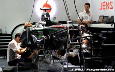 La McLaren MP4-29 a démarré pour la première fois