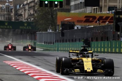 Permane souhaite voir les deux Renault RS18 dans les points à Bakou