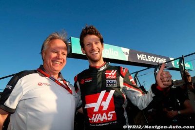 Gene Haas est un homme heureux