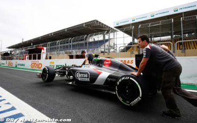 FP1 & FP2 - Brazilian GP report: Sauber Ferrari