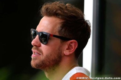 Vettel au siège de la FIA à Paris